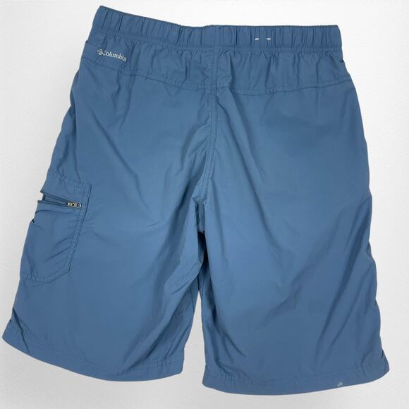 Columbia Men's Small‎ 11" Inseam Nylon Lined Swim Cargo Shorts Omni-Shade - Picture 4 of 7